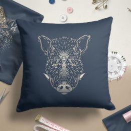 Wild Boar | Oreiller à lancer de pépinière