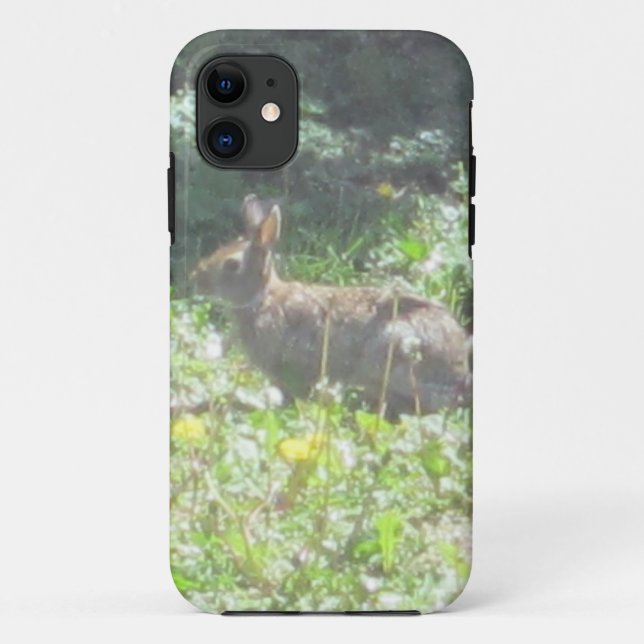 Wild Bunny iPhone 5 Coque (Dos)