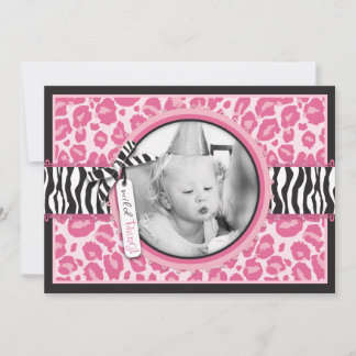 Wild Cupcake CP Invitation Card B3
