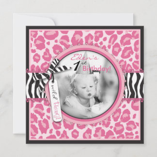 Wild Cupcake CP Invitation Carré 2