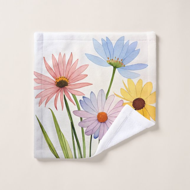 Wild Flowers Caress  (Gant de toilette)
