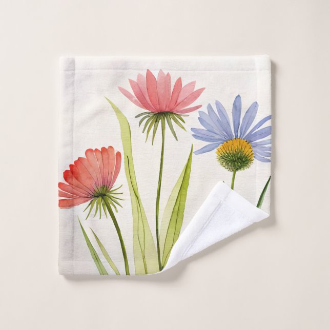 Wild Flowers Caress  (Gant de toilette)