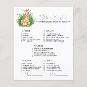 Wild Giraffe - Qu'y a-t-il sur votre jeu de téléph