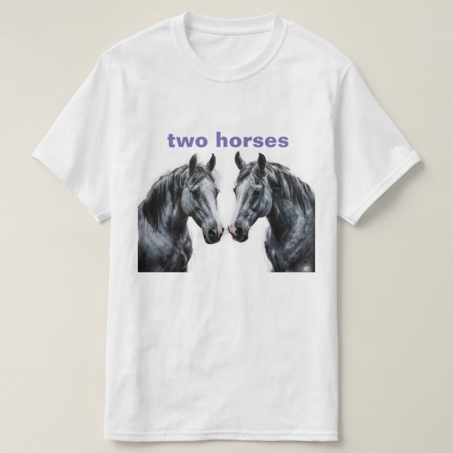 Wild Horse T-Shirt – Perfect for Horse Lovers (Design devant)