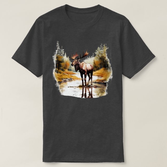 Wild Moose TShirt 11 (Design devant)