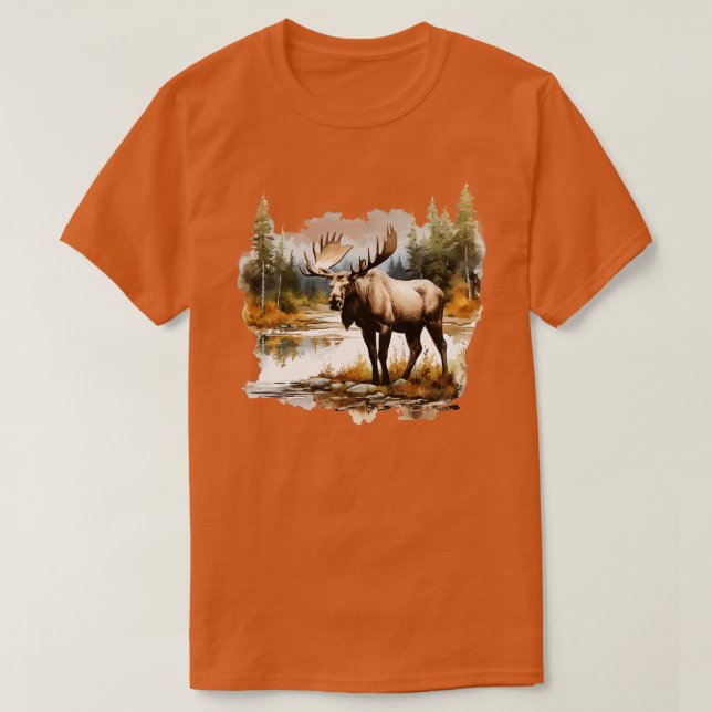 Wild Moose TShirt 14 (Design devant)