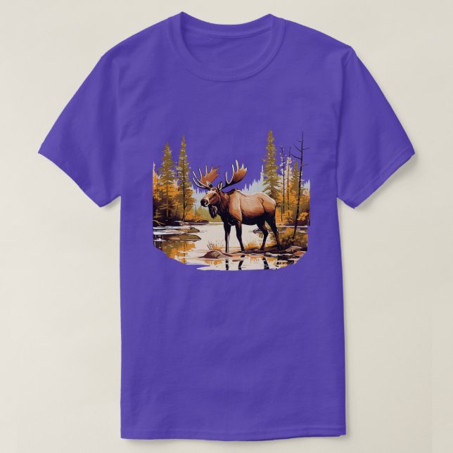 Wild Moose TShirt 6 (Design devant)
