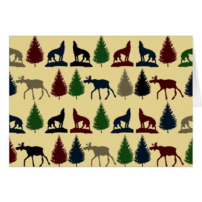 Wild Moose Wolf Wilderness Mountain Cabine Russe (Devant Horizontal)