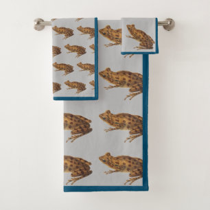 Wild Nature Art Reptile Grenouille serviettes