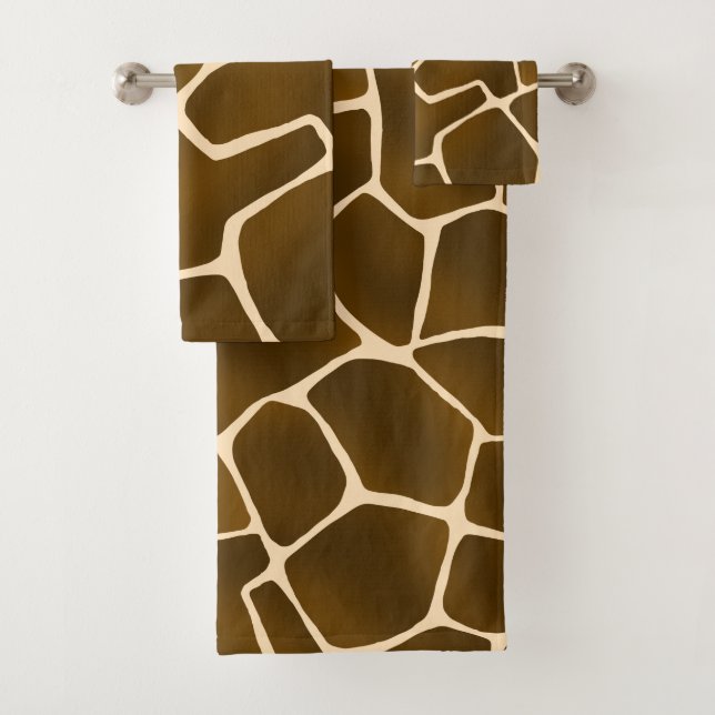 Wild Safari Natural Giraffe Imprimer (En situation)