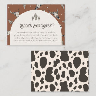 Wild West Livres Pour Cartes Bébés   Western Baby