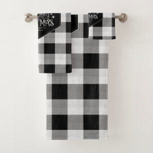 Wild Wonderful Christmas Black Buffalo Plaid ID604