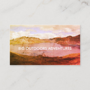 Wilderness Adventure Guide Voyage Carte de visite