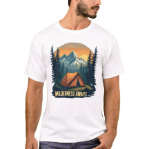 Wilderness Await T-Shirt | Aventure
