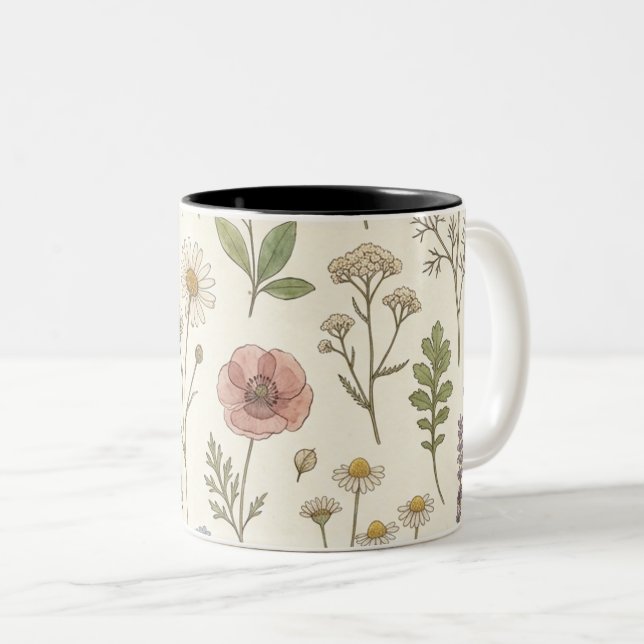 Wildflower Botanical Mug (Devant droit)