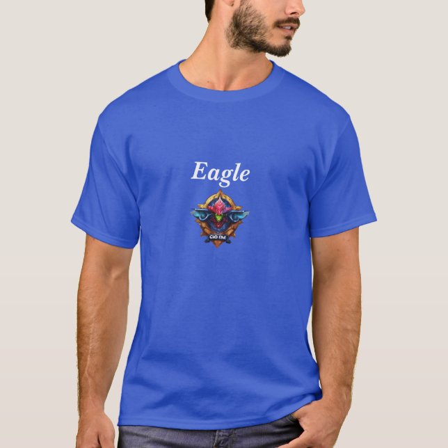 "Wildlife Animal Print T-Shirt | Majestic Eagle 🦅 (Devant)