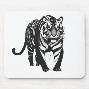 🐅 Wildlife Majesty - Tigre sur le tapis de souris