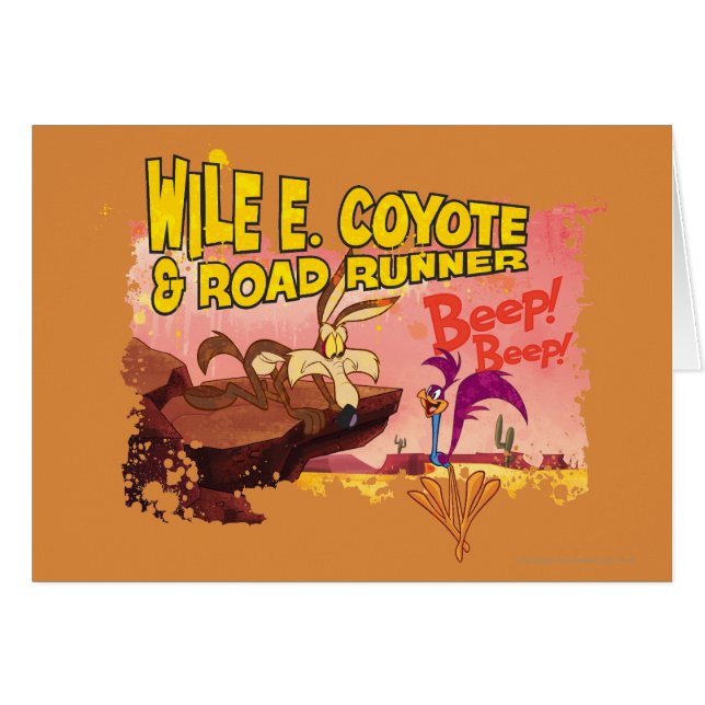 WILE E. COYOTE™ & ROAD RUNNER™ BEEP BEEP! (Devant horizontal)