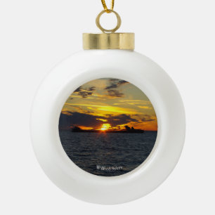 Wilfred Sykes, boule de soleil ou ornement de floc
