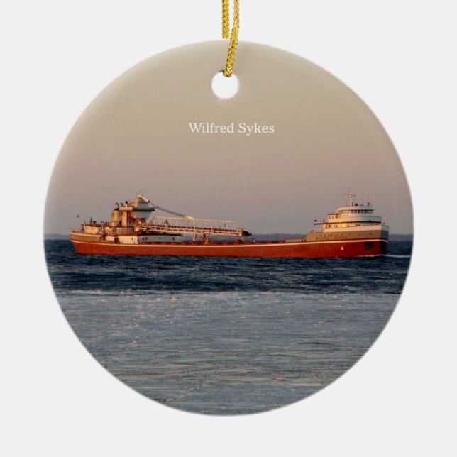 Wilfred Sykes ornement double face (Devant)