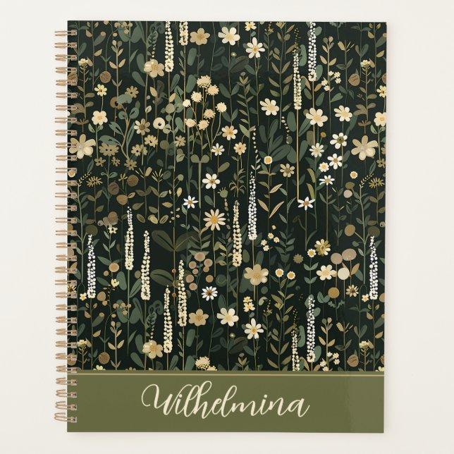 Wilhelmina Dark Daisy Floral (Devant)