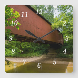 Wilkens Mill Pont couvert Horloge murale