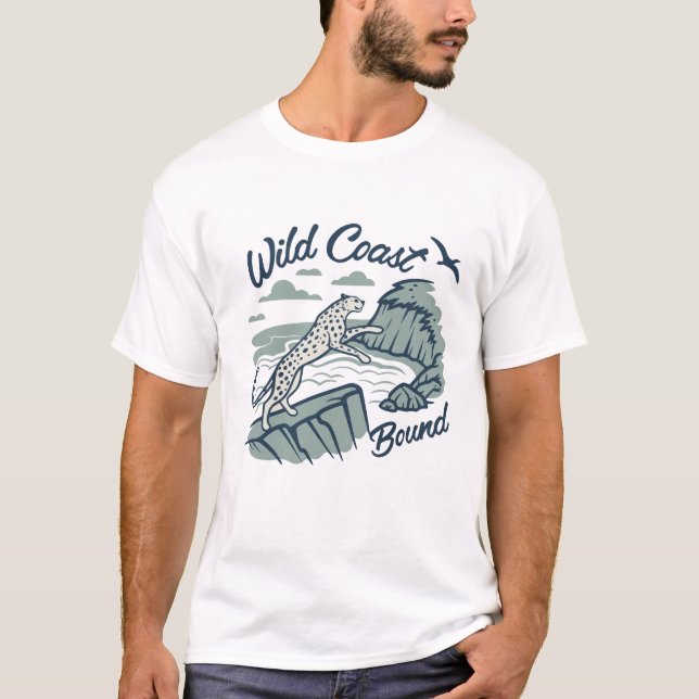 Will Coat Bound - T-shirt Power & Freedom unique (Devant)