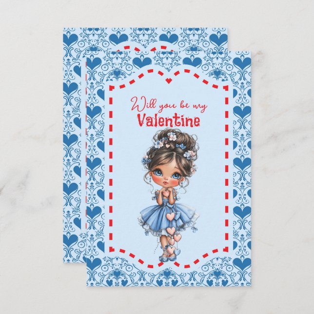 Will You Be My Valentine Teen  (Devant / Derrière)