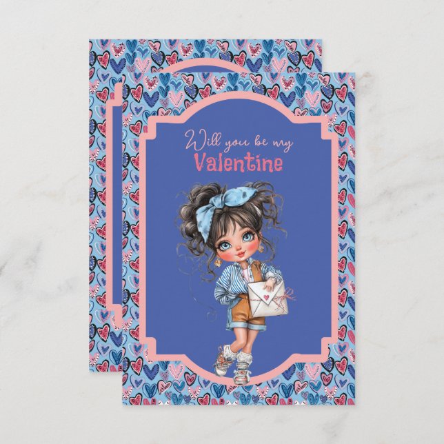 Will You Be My Valentine Teen  (Devant / Derrière)