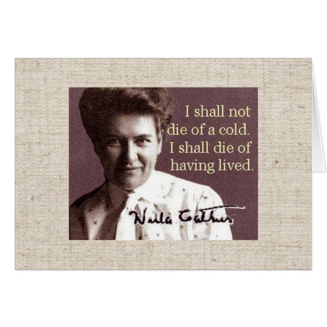 Willa Cather (Devant Horizontal)