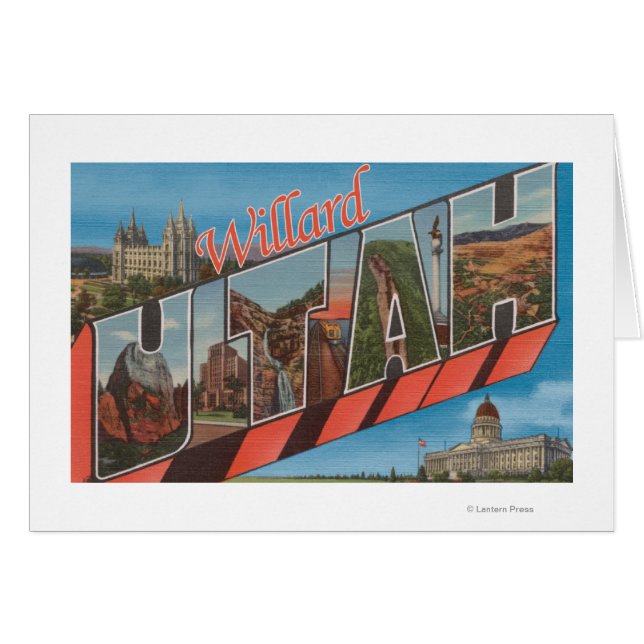 Willard, UtahGrandes lettres ScènesWillard, UT (Devant horizontal)