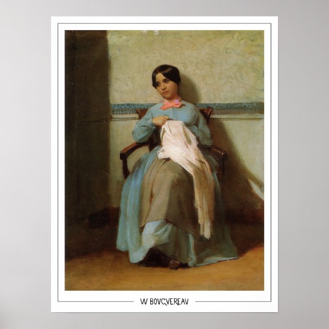 William-Adolphe Bouguereau Affiche d'art Zedign #2 (Devant)