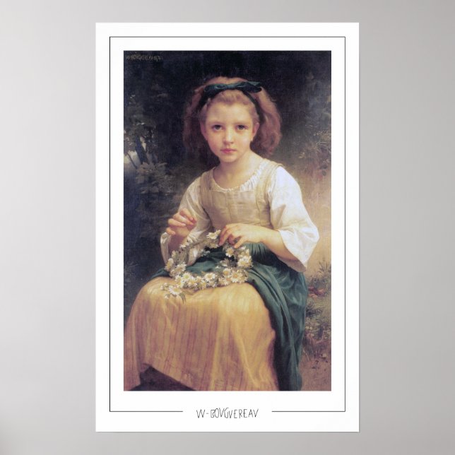 William-Adolphe Bouguereau Affiche d'art Zedign #3 (Devant)