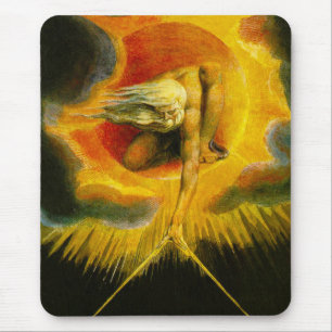 William Blake antique du tapis de souris de jours