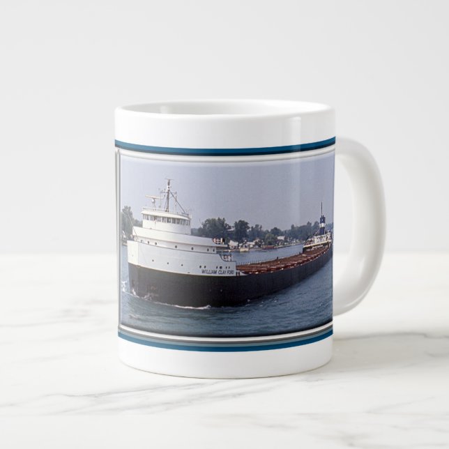 William Clay Ford info jumbo mug (Devant droit)