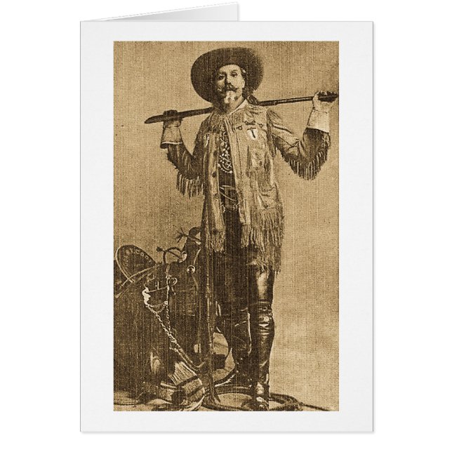 William Cody - frontalier (sépia) (Devant)