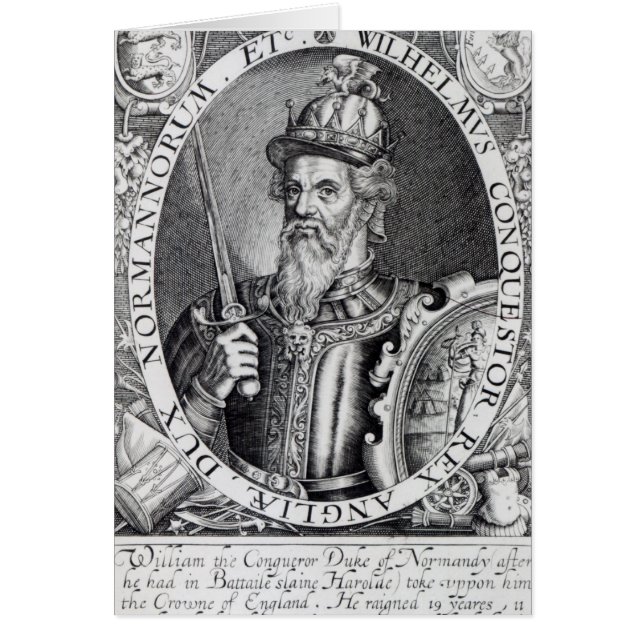 William le conquérant, 1618 (Devant)