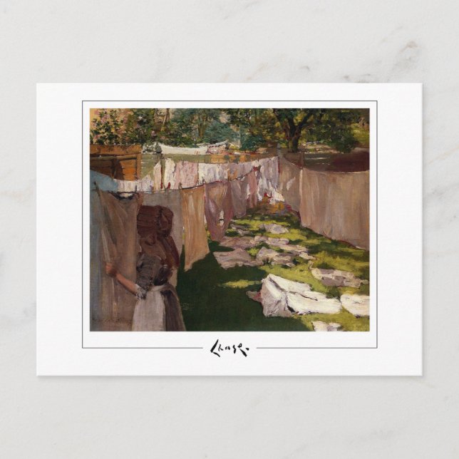 William Merritt Chase #53 - Carte postale Art (Devant)