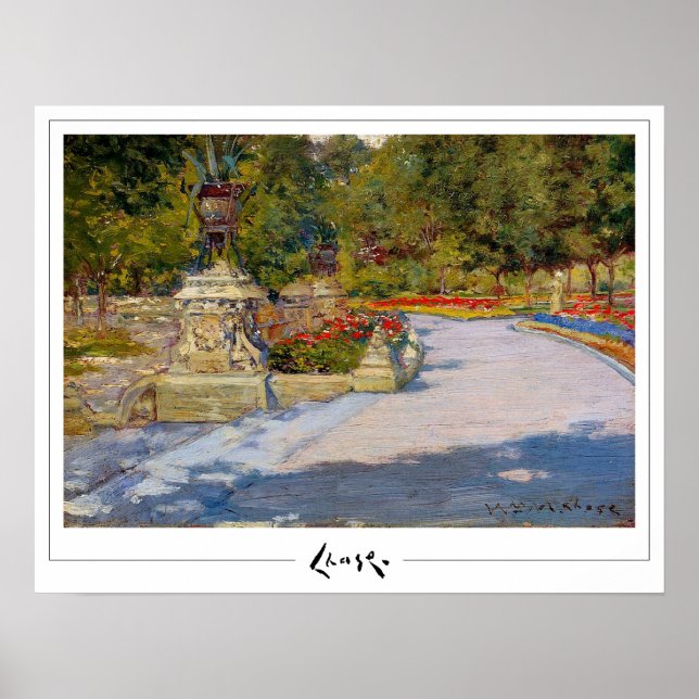 William Merritt Chase Affiche de Zedign Art #177 (Devant)