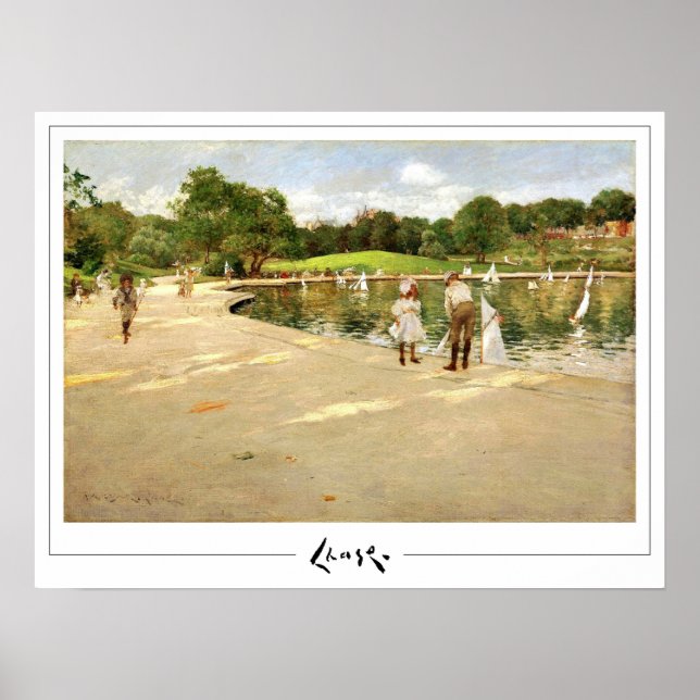 William Merritt Chase Zedign Affiche d'art #346 (Devant)