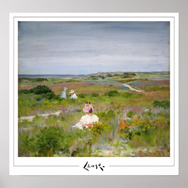 William Merritt Chase Zedign affiche d'art #9 (Devant)