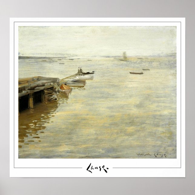 William Merritt Chase Zedign Art Poster #2 (Devant)