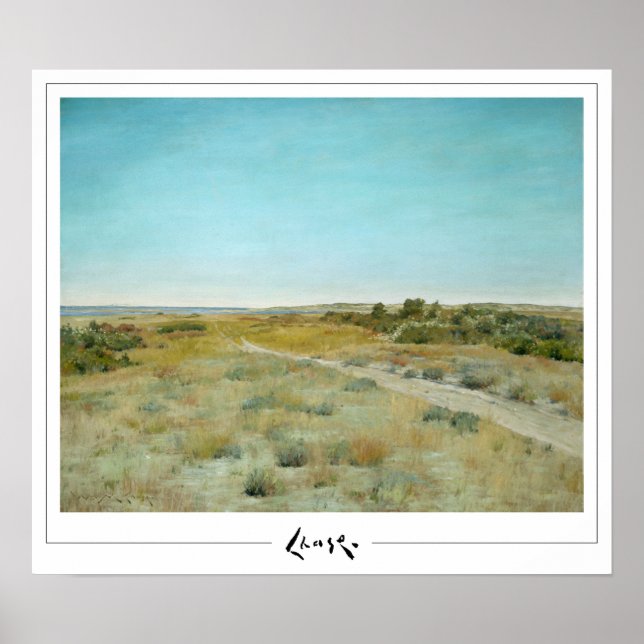William Merritt Chase Zedign Poster d'art #1 (Devant)