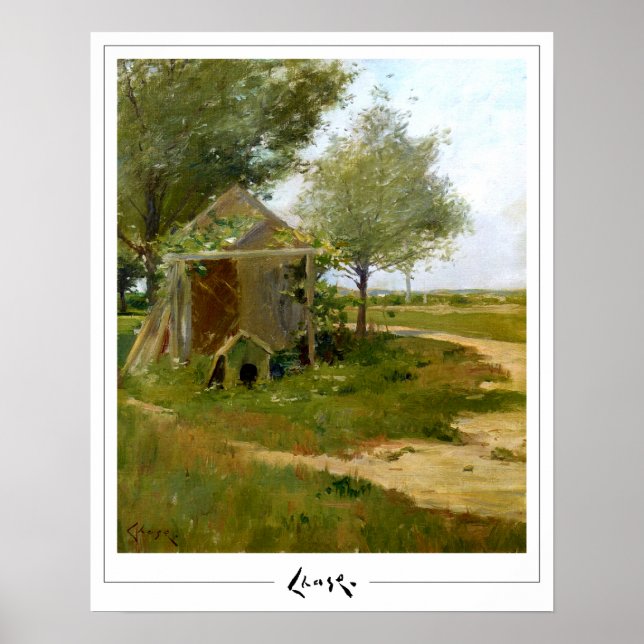 William Merritt Chase Zedign Poster d'art #132 (Devant)