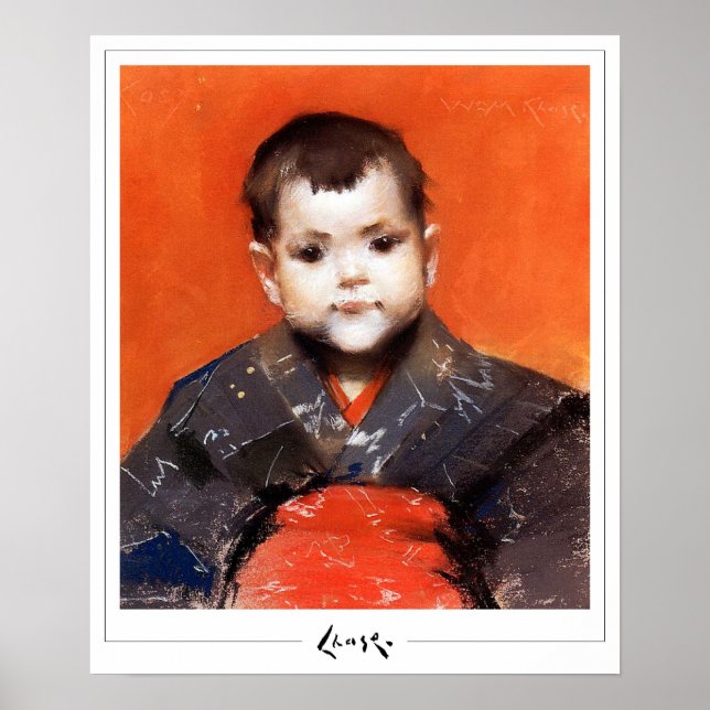 William Merritt Chase Zedign Poster d'art #219 (Devant)