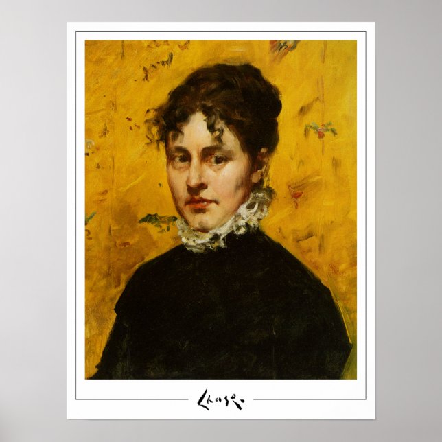 William Merritt Chase Zedign Poster d'art #240 (Devant)
