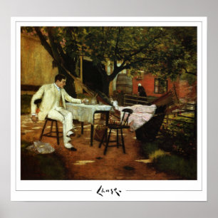 William Merritt Chase Zedign Poster d'art #330