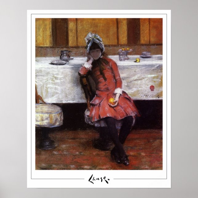 William Merritt Chase Zedign Poster d'art #38 (Devant)