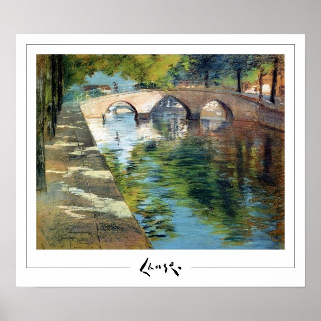 William Merritt Chase Zedign Poster d'art #78 (Devant)