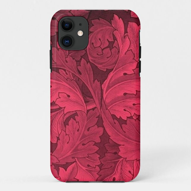 William Morris Acanthus Coque iphone Motif (Dos)